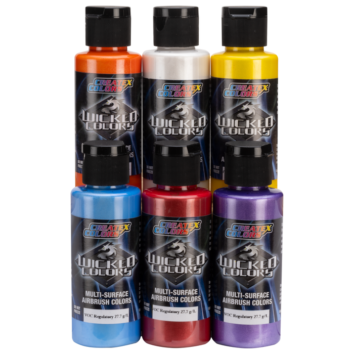 W132 Wicked Colors Essential Pearl Set – 6 x 2oz